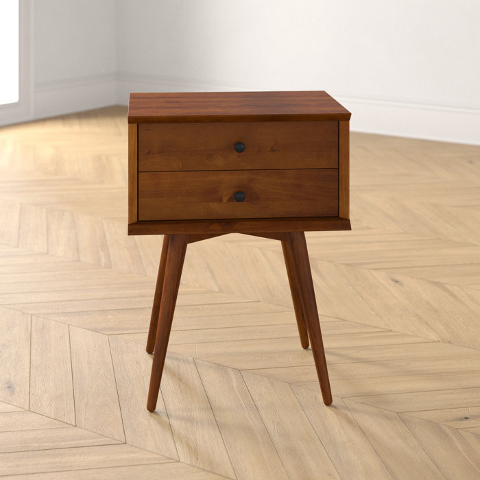 AllModern Grady Solid Wood Nightstand & Reviews Wayfair Canada